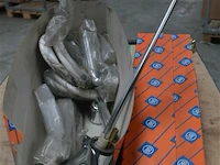 2x mengkraan bad met sproeiknop chrome - afbeelding 1 van  4