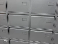 2x metalen dossierkast - afbeelding 1 van  3