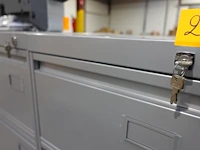 2x metalen dossierkast - afbeelding 2 van  3