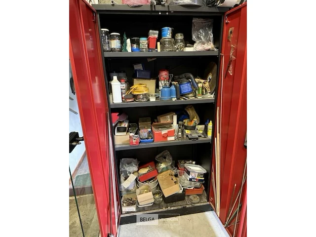 2x metalen kasten met volledige inhoud. - afbeelding 2 van  3