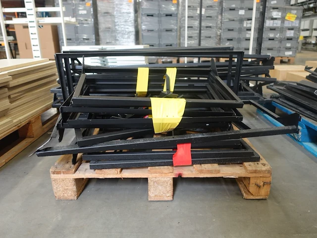 2x metalen kledingrek - afbeelding 2 van  14