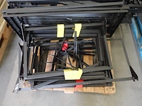 2x metalen kledingrek - afbeelding 3 van  14
