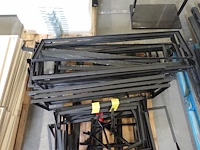 2x metalen kledingrek - afbeelding 4 van  14