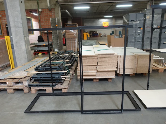 2x metalen kledingrek - afbeelding 9 van  14