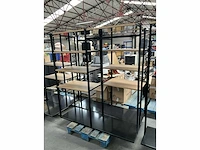 2x metalen kledingrek - afbeelding 1 van  5