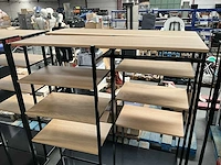 2x metalen kledingrek - afbeelding 3 van  5