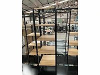 2x metalen kledingrek - afbeelding 2 van  5