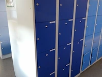 2x metalen locker - afbeelding 2 van  2