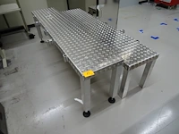 2x metalen opstap - afbeelding 1 van  3