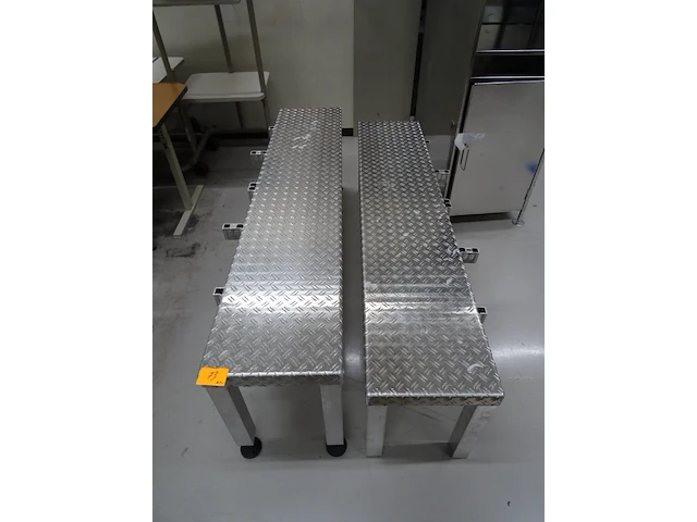 2x metalen opstap - afbeelding 2 van  3