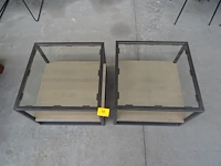 2x metalen salontafel - afbeelding 3 van  3