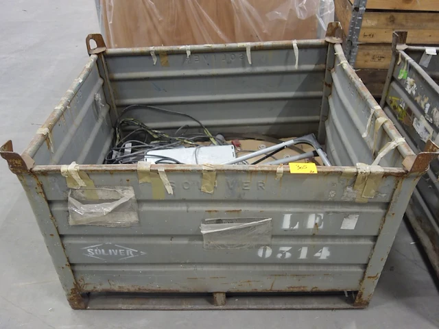 2x metalen stapelbak - afbeelding 2 van  4