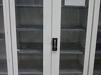 2x metalen vitrinekast - afbeelding 3 van  5
