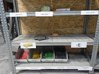 2x metalen wandrek + inhoud - afbeelding 5 van  6