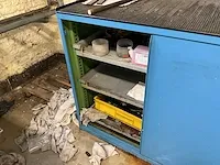 2x metalen werkbank + 3x kast - afbeelding 5 van  10