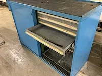 2x metalen werkbank - afbeelding 4 van  7