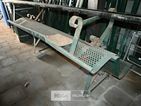 2x metalen zitbank - afbeelding 2 van  4