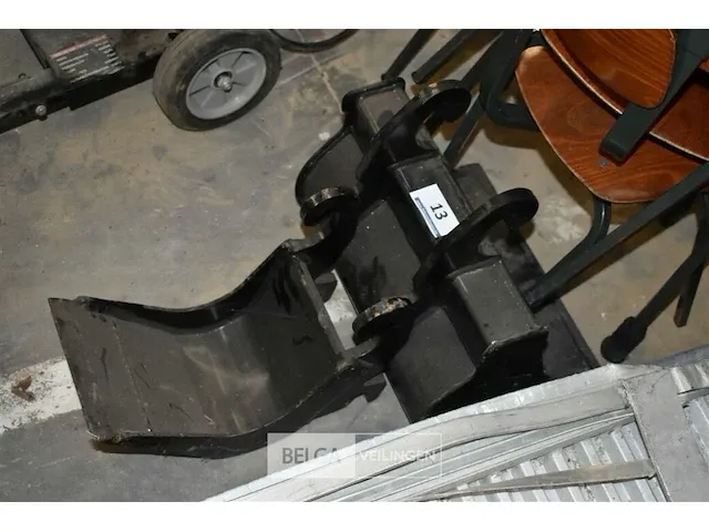 2x mini schepbakken 40cm en 20cm - afbeelding 2 van  2
