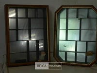 2x mini vitrine kastjes - afbeelding 2 van  2