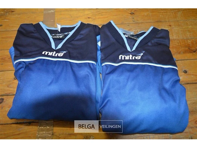 2x mitre keepertrui blauw maat m - afbeelding 1 van  2