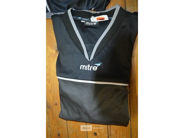 2x mitre keepertrui zwart maat xxl - afbeelding 2 van  3