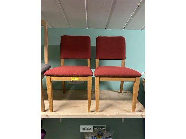 2x moderne stoel - afbeelding 1 van  2