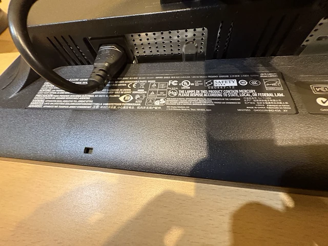 2x monitor 22" nec - afbeelding 4 van  5