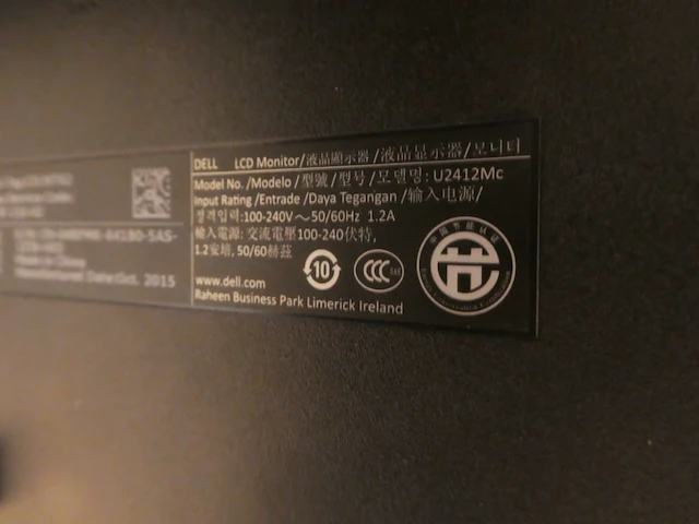 2x monitor 24" dell - afbeelding 3 van  3