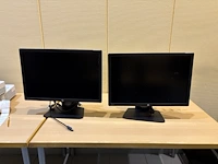 2x monitor 24" hp - afbeelding 2 van  4