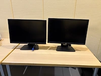 2x monitor 24" hp - afbeelding 2 van  5