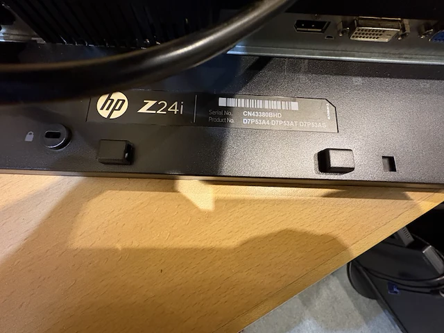 2x monitor 24" hp - afbeelding 5 van  5