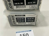2x muurpluggen m5 200 st m6 100 st m7 100 st m8 60 st - afbeelding 1 van  3