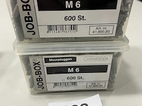 2x muurpluggen m6 2x 600 stuks - afbeelding 2 van  3