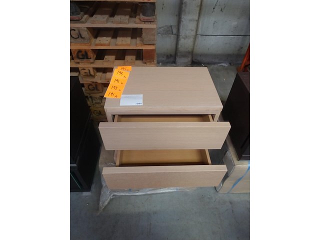 2x nachttafel - afbeelding 3 van  4