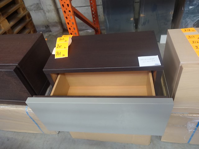 2x nachttafel - afbeelding 3 van  4