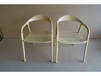 2x nora naturel stoelen - afbeelding 3 van  10