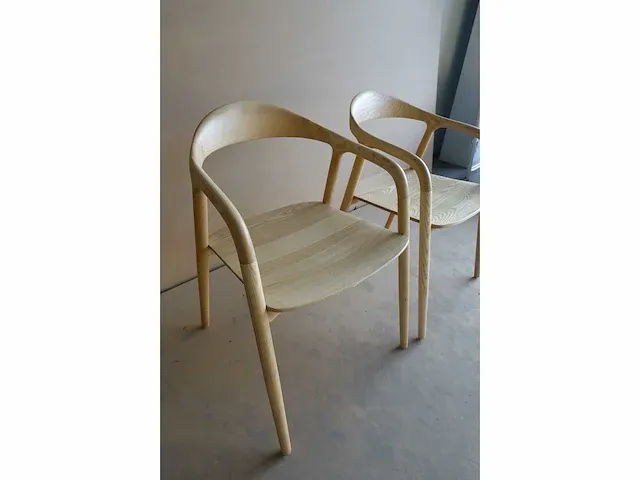 2x nora naturel stoelen - afbeelding 4 van  10