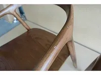 2x nora walnoot stoelen - afbeelding 6 van  7