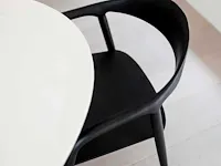 2x nora zwart stoelen - afbeelding 1 van  4