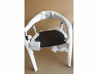 2x nora zwart stoelen - afbeelding 3 van  4