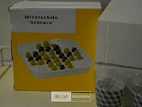 2x olijvenschotel & 2x 6 drinkglazen - afbeelding 2 van  3