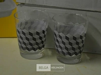 2x olijvenschotel & 2x 6 drinkglazen - afbeelding 3 van  3