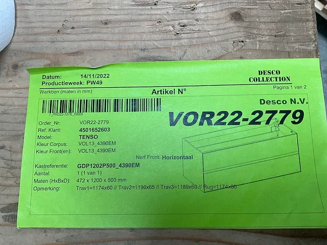 2x onderkast tenso - afbeelding 3 van  5