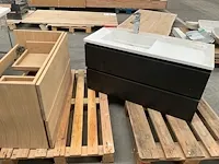 2x onderkast + wastafel - afbeelding 1 van  12