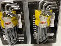 2x onex torxset 9dlg t10-15-20-25-27-30-40-45-50 - afbeelding 3 van  3