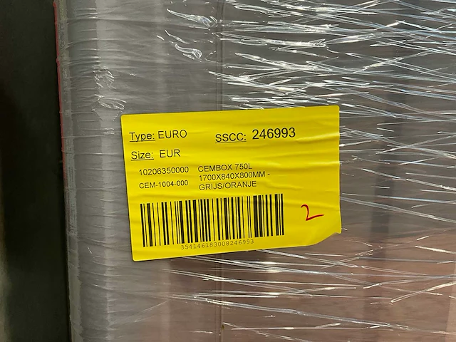 2x opbergbox cemo(750l) - afbeelding 8 van  8