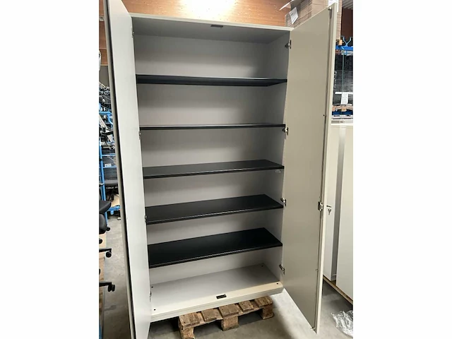 2x opbergkast steelcase 120x222 - afbeelding 3 van  3