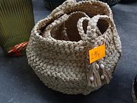 2x opbergmand - afbeelding 1 van  2