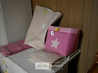 2x opbergset voor kinderkamer (zak en opbergtas) - afbeelding 1 van  2