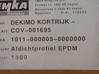 2x pallet afdichtprofielen epdm - afbeelding 2 van  3